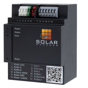 Solar Manager Connect 2 Gateway für Hutschienenmontage