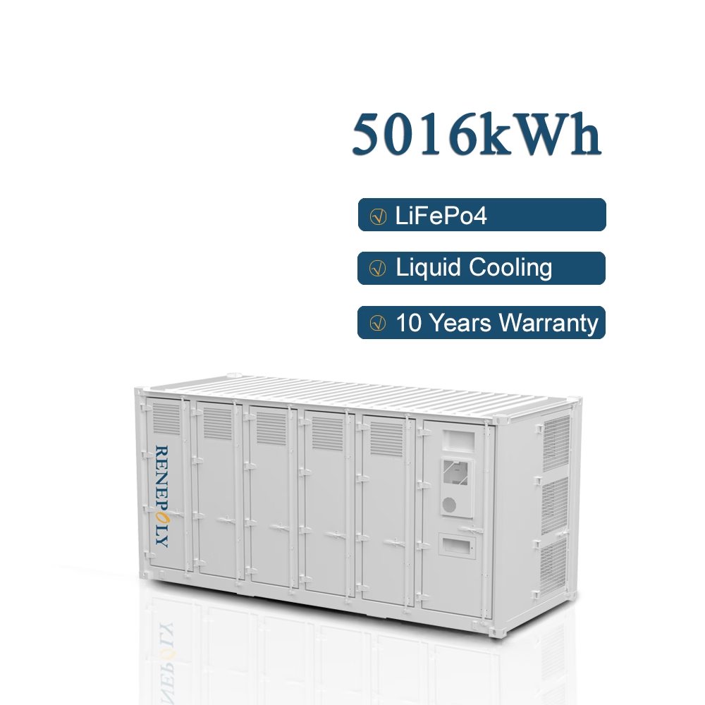 Renepoly ES5016 - grosser BESS-Container 5016 kWh